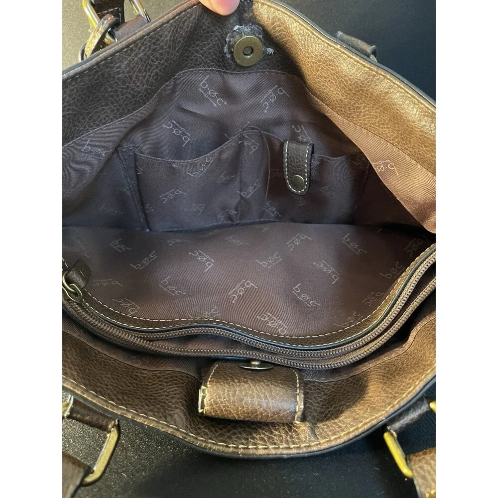 BOC Women's Green Faux Leather Shoulder Bag Purse
